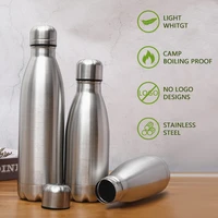 stainless steel water bottle 1 liter free shipping items drink bottle for sport travel cups 350 500 750 1000ml water bottles