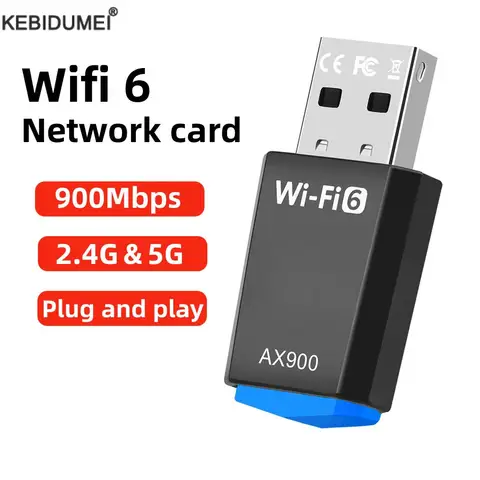 Kebidumei AX900 Wi-Fi 6 адаптер