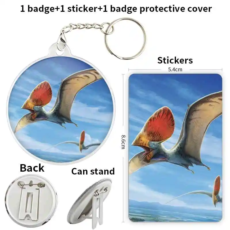 Винтажная брошь в виде животного динозавра фотозавра якорь периферийная булавка