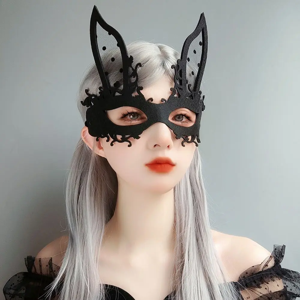 

Charming Creative Adult Fashion Spider Mask Halloween Cosplay Mask Bunny Girl Mask Party Accessories