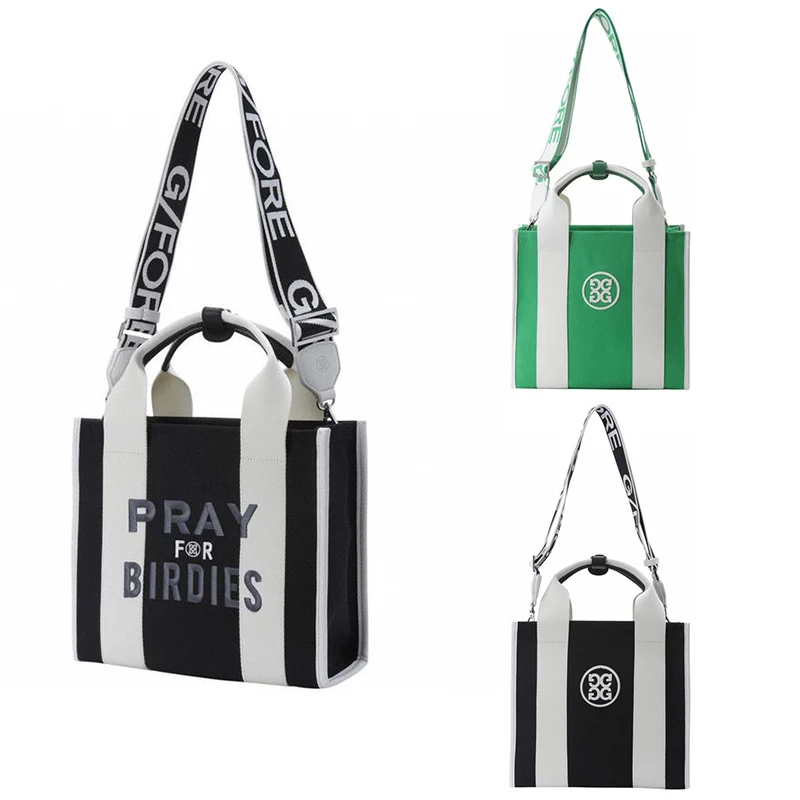 

2023 New Golf Bag Fashion Women's tote bag Handbag Men's Durable Canvas Shoulder Bag 골프 토트백