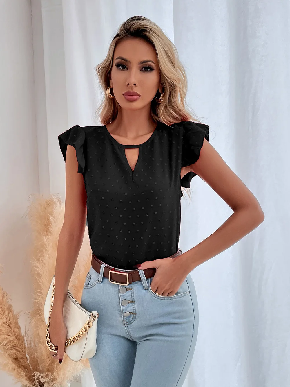 

Summer woman tshirts Women T-Shirt Loose Tops Pullover Shirt Solid Color 2022 New Products graphic tee shirts for women