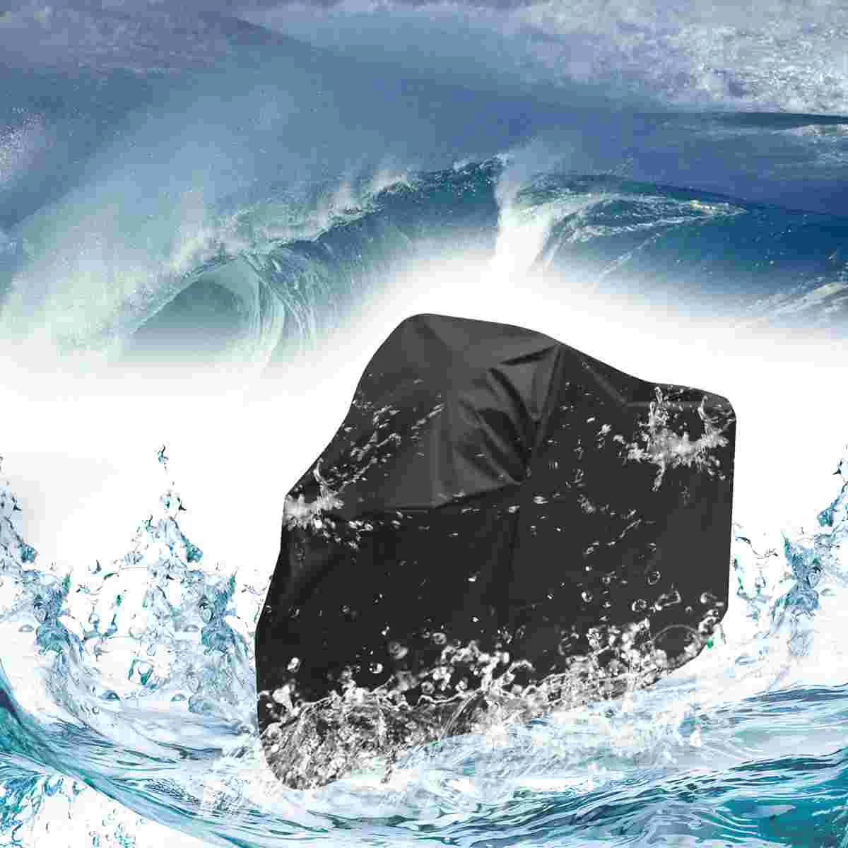 

Защита от солнца и дождя для мотоцикла, квадроцикла, скутера-Размер XXL (черный)