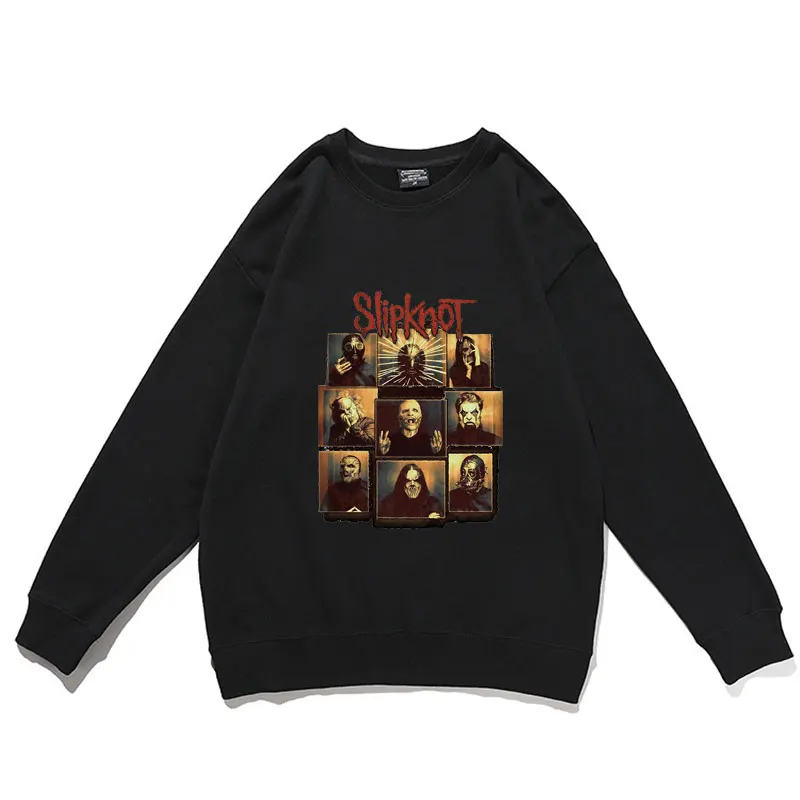 

Prepare for Hell Tour Pullover Cool Men's Rock Band Streetwear Men Women Slipknots Sweatshirt Heavy Metal Sweatshirts Pullovers