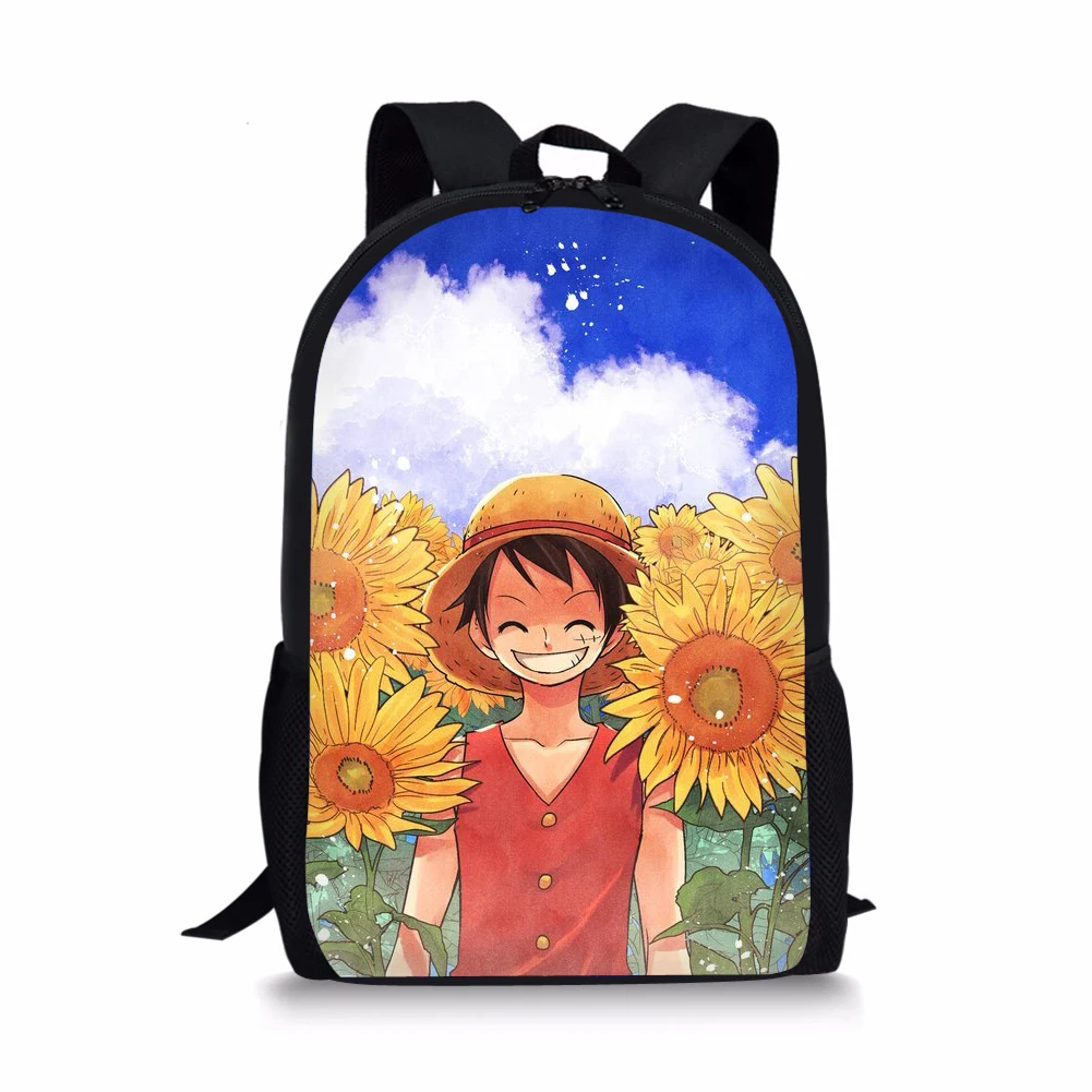 

One Piece Element Printing Pattern School Backpacks Personalized Kids Daypack New Design Rucksack for Teenager
