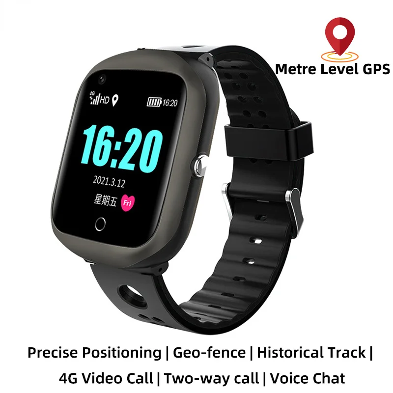 

2023 new Real GPS Accurate Positioning SOS 4G Call Smart Watch Children Kids Elderly Waterproof Voice Chat Smartwatch Camera Hot