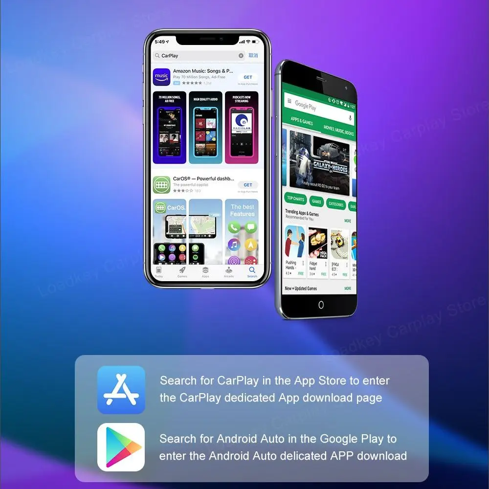 Carlinkit проводной и беспроводной Carplay Android автомобильный ключ планшет Радио экран