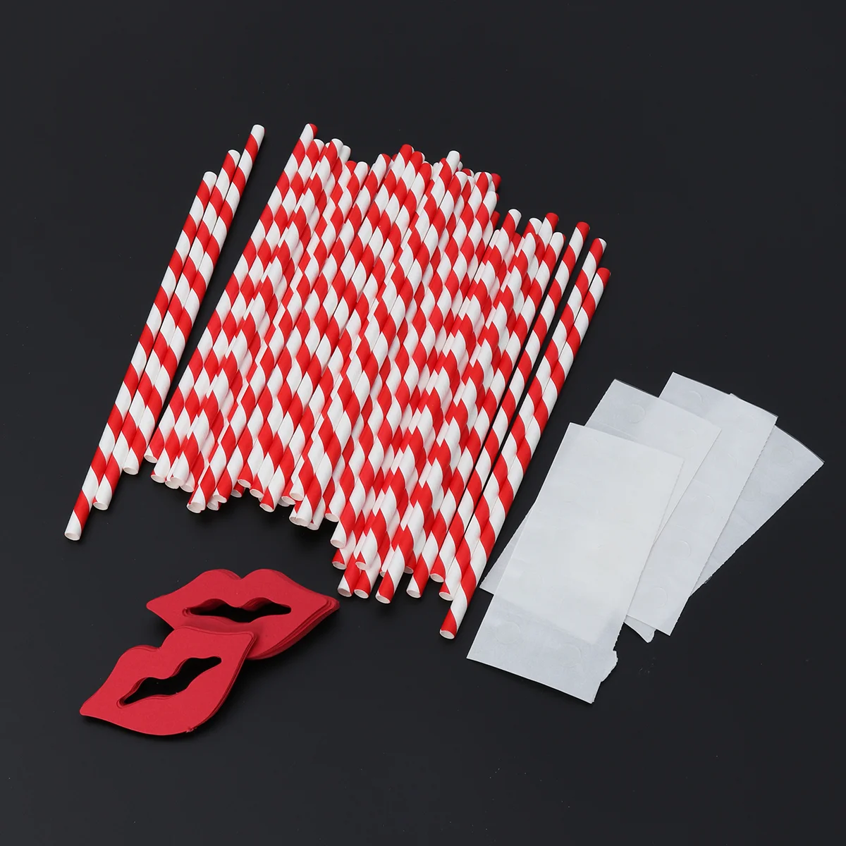 

40 PCS Party Supplies Reusable Straws Smoothie Straws Cocktail Straws