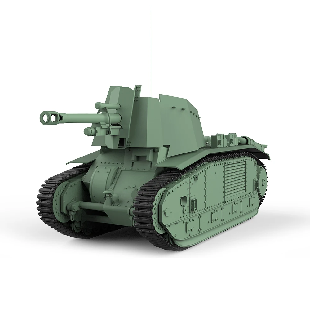 SSMODEL SS664 1/350 1/700 набор военной модели Франция 105 leFH18B2 самоходный пистолет