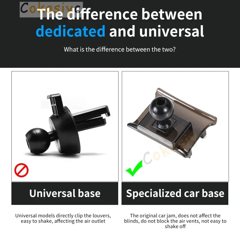 Портативный автомобильный держатель для телефона подставка вентиляционного