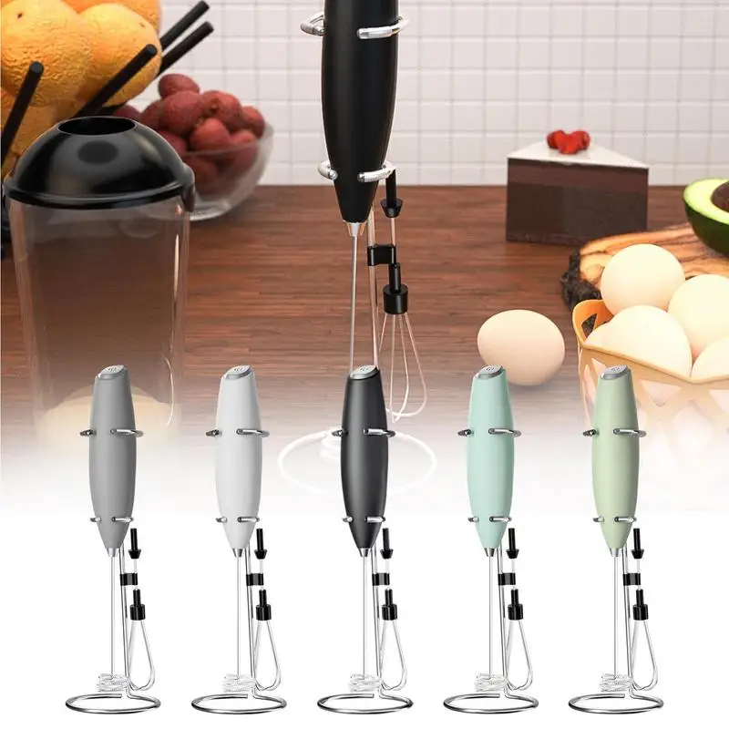 Small Powerful Elictric Milk Forther Mini Handheld Egg Beate