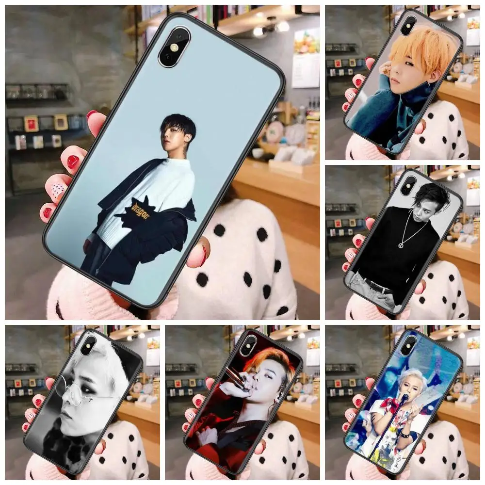 Черный чехол для мобильного телефона Trend K-pop Bigbang G-dragon Fan Art предназначенный Galaxy J1 J2