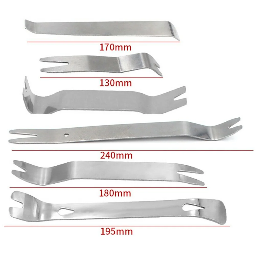 

6pcs Kit Auto Car Radio Door Clip Panel Trim Dash Audio Removal Tool With Bag Car Accessories Audio Modification Tools