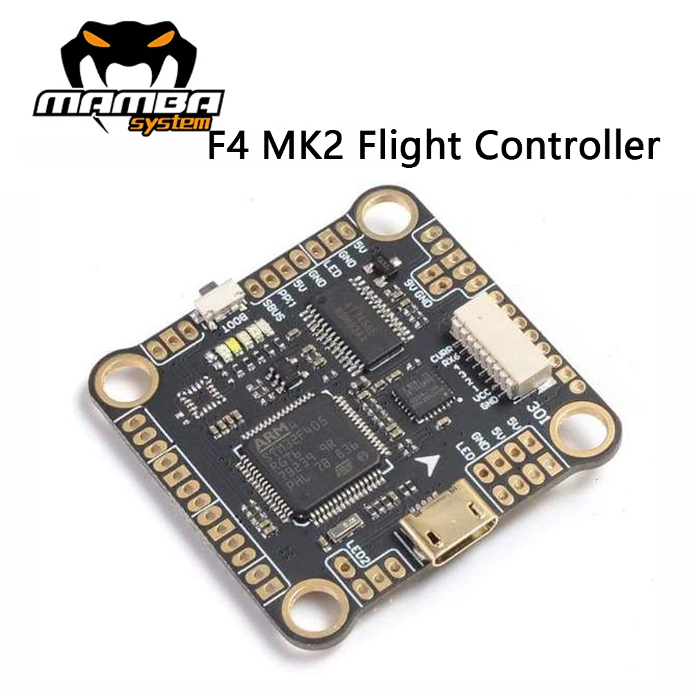 Контроллер полета DIATONE MAMBA F405 F4, MK2 Betaflight STM32 ICM42688P OSD, встроенный 5 В/2 а BEC 30,5 × 30,5 мм для FPV гоночного дрона