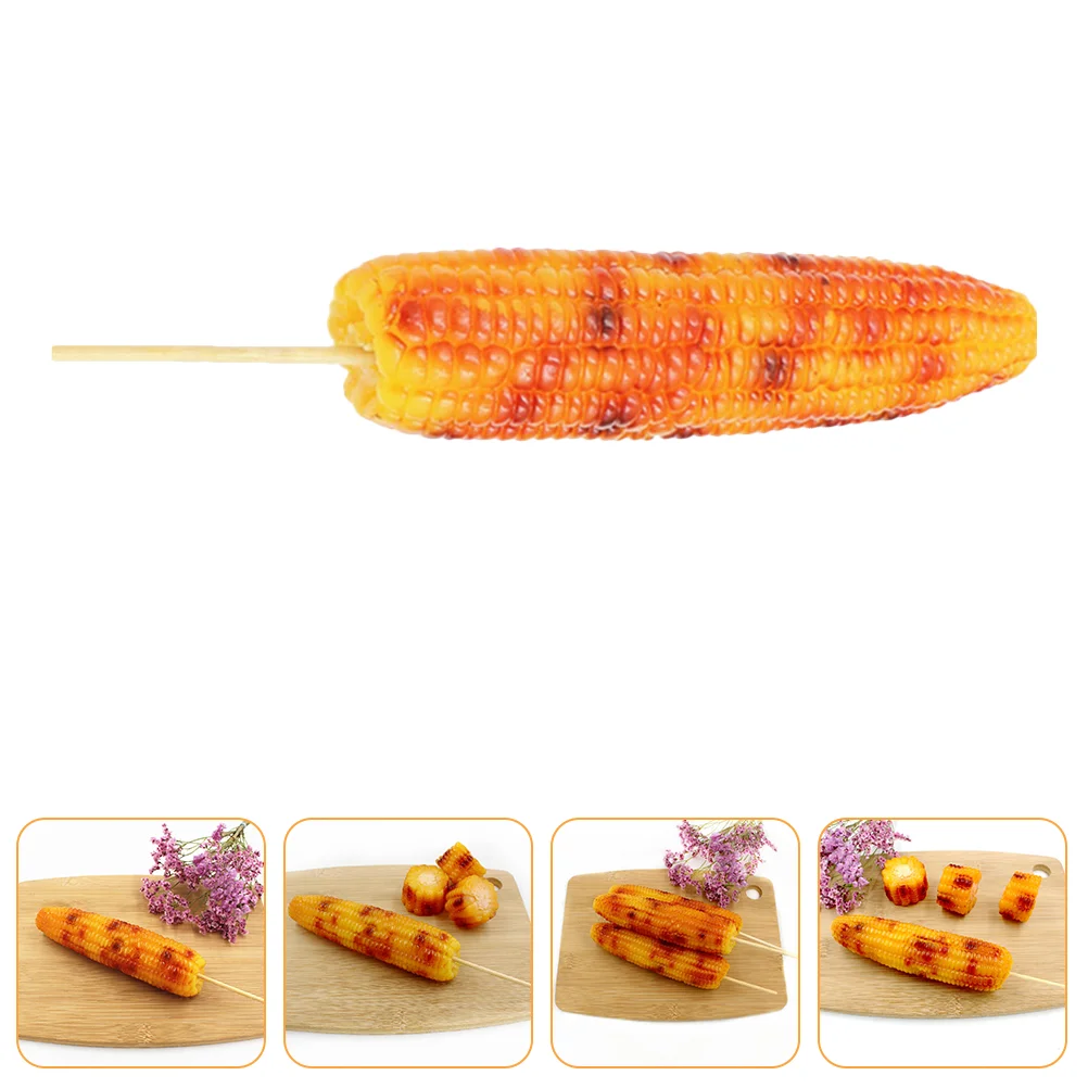 

Imitation Vegetable Model Grilled Corn Photography Prop Early Educational Plaything