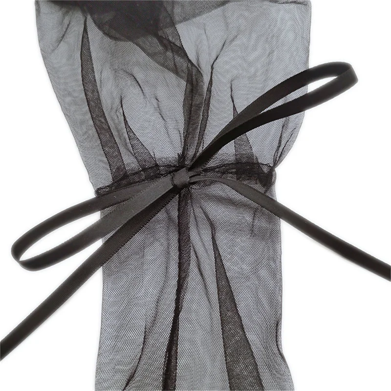 Женские длинные перчатки с полупальцами кружевные солнцезащитные в стиле