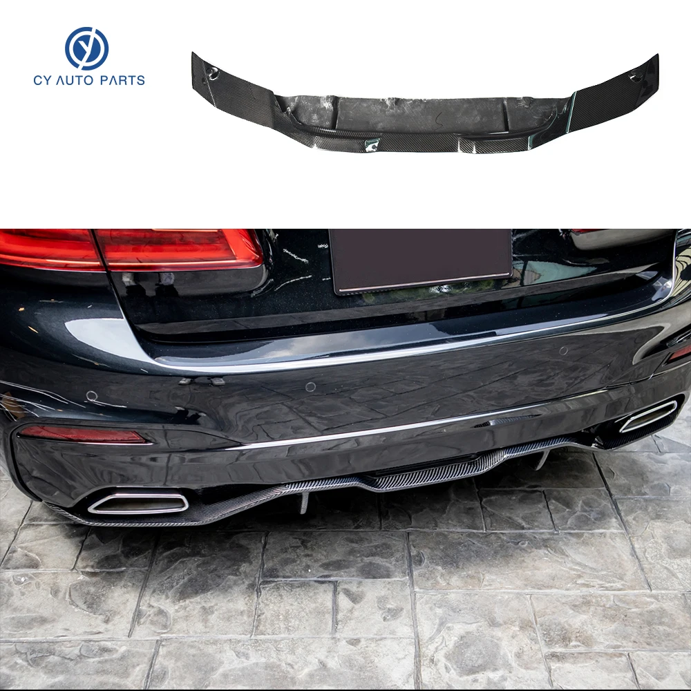 

MP Style Carbon Fiber Rear Bumper Diffuser Lip Competition Diffuser For BMW 5 Series G30