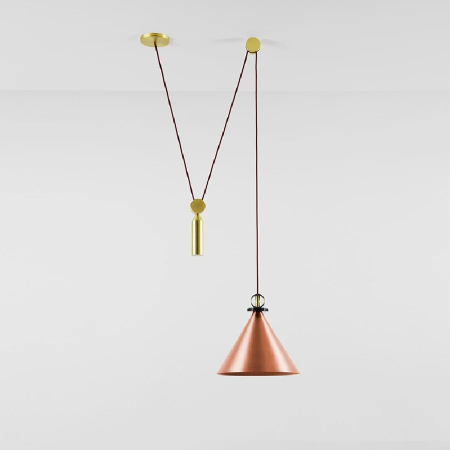 

LukLoy Modern Telescopic Pulley Creative Pendant Light Hanging Lamp Dining Room Hanging Light Living Room Pendant Lamps Kitchen