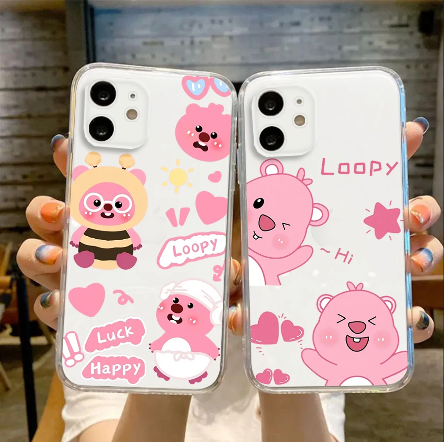 Q10 мультяшный милый Loopy мягкий женский для LG D690 G3 G8 K10 Pro K10A K11 Plus K22 K30 K40 K40S K41S K50 K50S K51