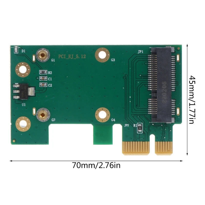 Беспроводная карта WiFi Mini PCI-E для адаптера to Внешняя сеть ПК C