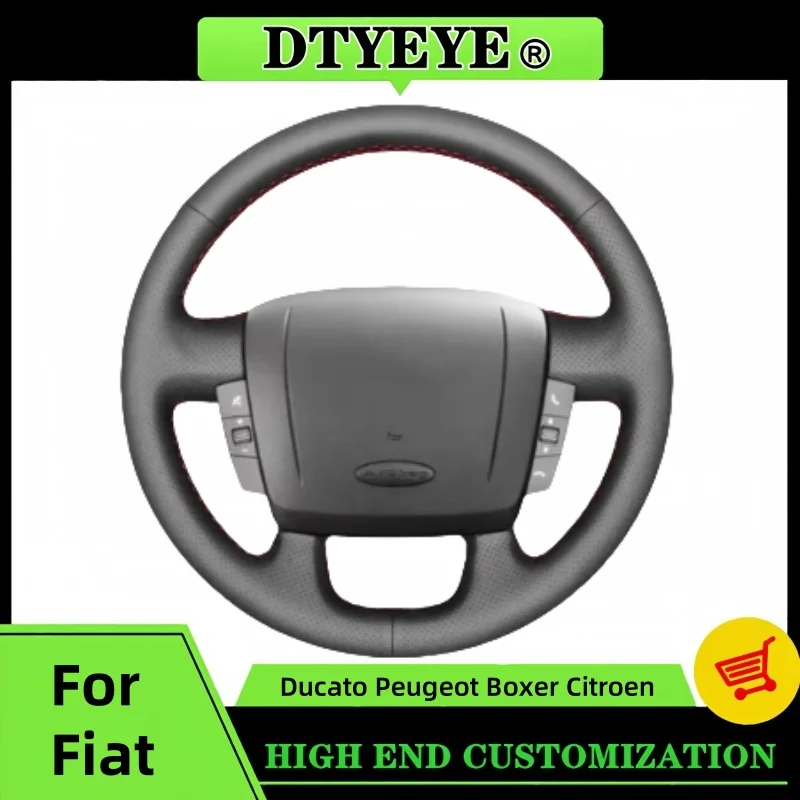 Индивидуальный чехол на руль автомобиля для Fiat Ducato Peugeot Boxer Citroen Jumper Relay Ram ProMaster DIY