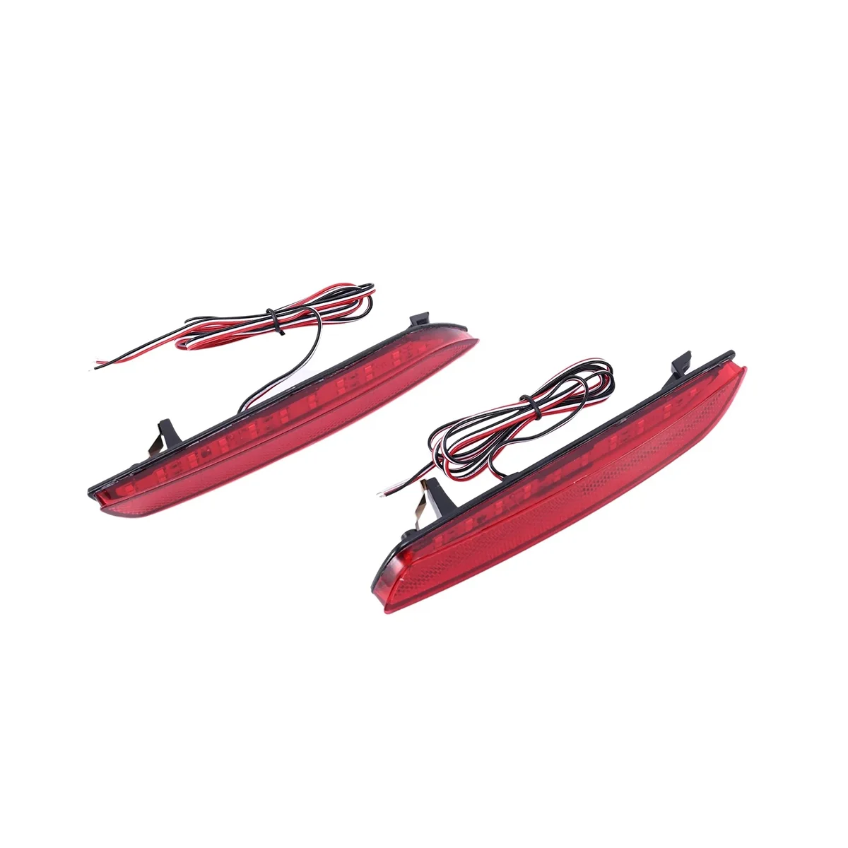 

2PCS LED Rear Bumper Reflector Light for JAZZ Fit 2010 2011 2012 2013 Stop Fog Lamp