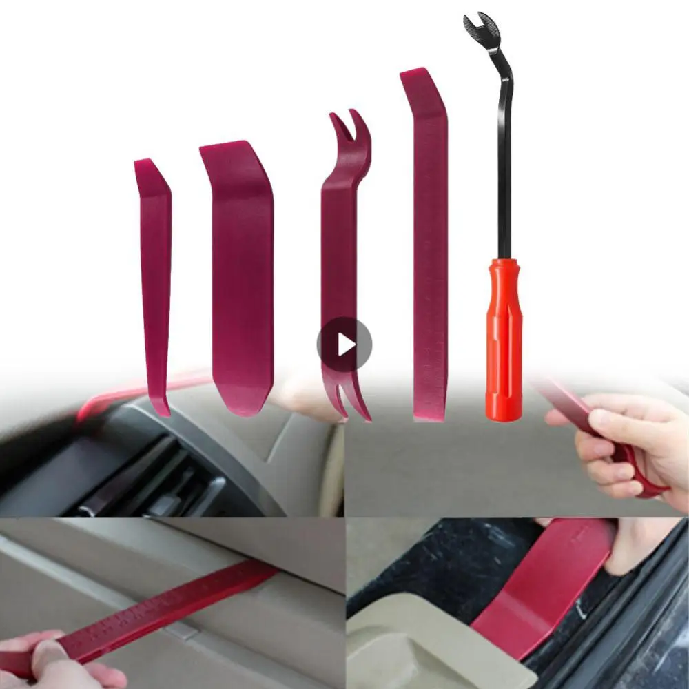 

Car Radio Door Clip Panel Trim Dash Audio Removal Open Installer Pry Tool For Auto Vehicles Seesaw Conversion Repairing Tools
