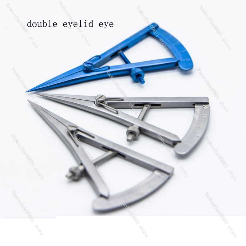 Пластиковая хирургия измерительная линейка для глаз манометр двойной