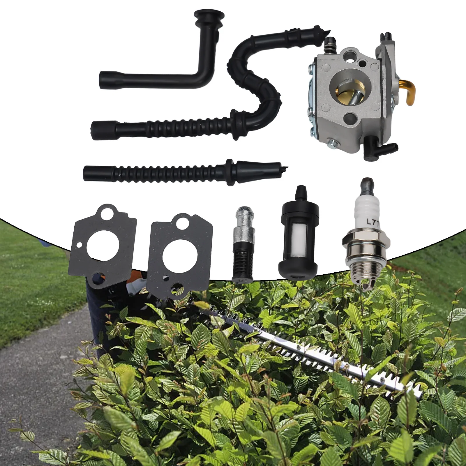 Совершенно новый комплект карбюратора детали косилки 1121 120 0611 11211200611 Сборка Tillotson