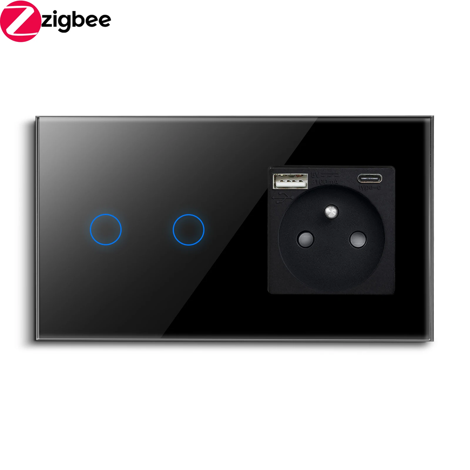 

Сенсорные выключатели Bingoelec ZigBee 1/2/3 Gang