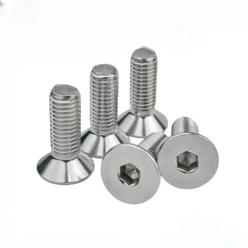 Болты с шестигранной головкой M6 M8 8 мм-150 мм 304 крепежные болты из нержавеющей