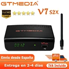 Спутниковый ресивер GTMEDIA V7 S2X 1080P HD DVB-S2X Новая камера Поддержка USB WiFi Обновление от GTMedia Freesat V8X V9 Prim TV приемник
