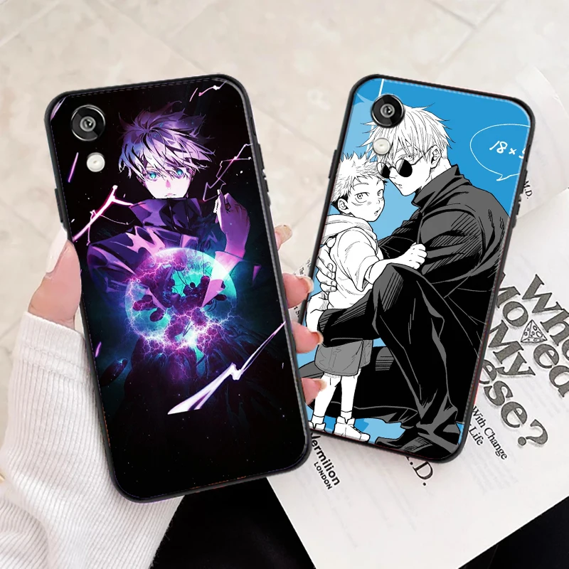 

Japan Anime Jujutsu Kaisen For Huawei Y6 2019 Y9 2018 Y7 Y9 Prime 2019 Phone Case Back Liquid Silicon Soft Funda Carcasa
