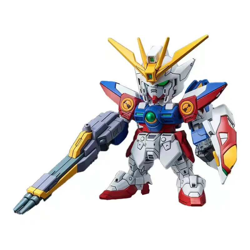 

Bandai Original Gundam Model Q Version 8CM PVC BB SD SDEX 018 Flying Wing Gundam Boy Toy Gift Robot Figurine Free Shipping Items