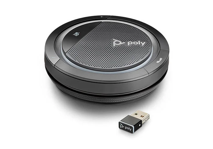 Фото Poly Calisto 5300-M с USB-C и Bluetooth-адаптером BT600, портативная персональная гарнитура для Teams, сертифицированная, простое подключение №2