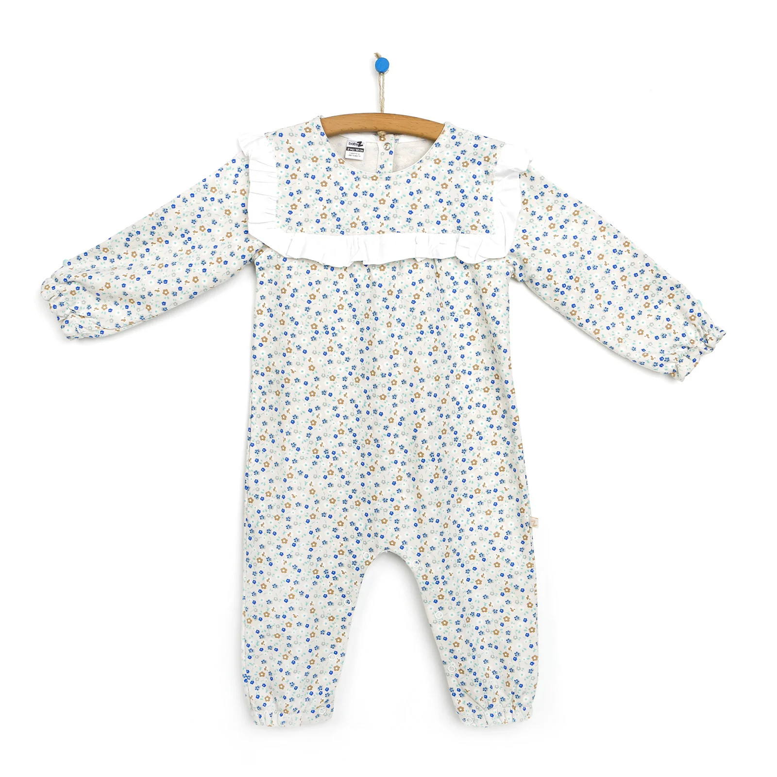 

ebebek BabyZ 2022 New Season Baby Clothes Babyz Ruffle Detailed Crispy Floral Patterned Tulum