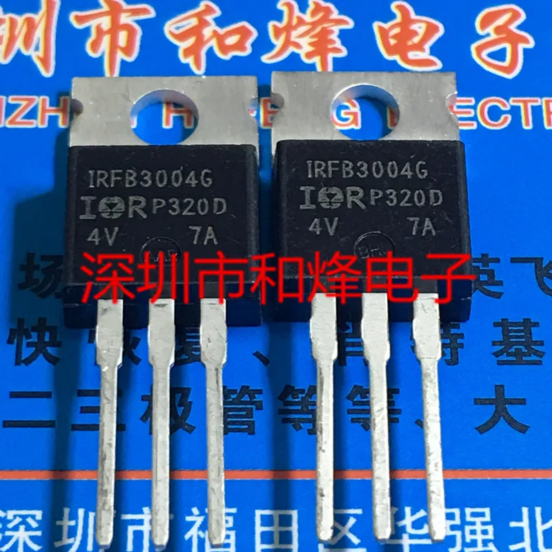 

5PCS-10PCS IRFB3004G TO-220 40V 195A On Stock New And Origjnal