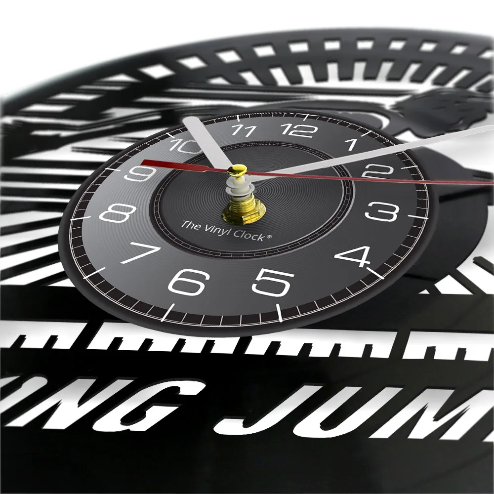 Настенные часы с виниловой пластинкой в стиле атлет | Дом и сад