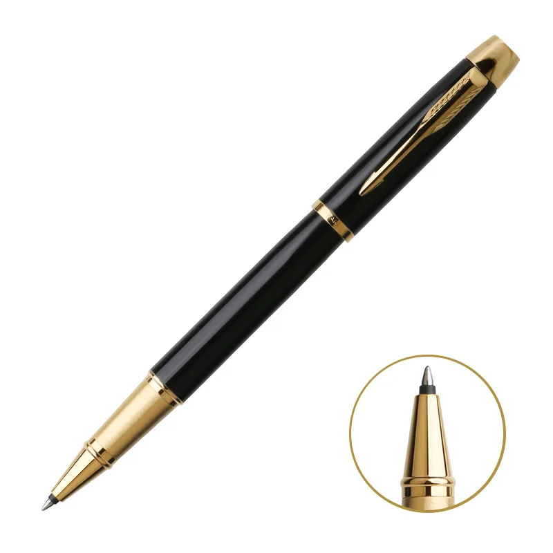 

Parker IM Luxury Ballpoint Pen Gift Box Metal Pen Customized with Own Logo Rollerball Ink Office Pen