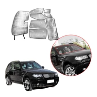 for 2006 2010 for bmw x3 e83 aluminum foil car front windshield full window glass sunscreen sunshade car interior accessories