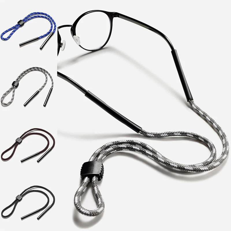 

1 Pc Floating Polyester Chain Eyeglasses Straps Sunglasses Chain Sports Anti-Slip String Glasses Ropes Band Cord Holder