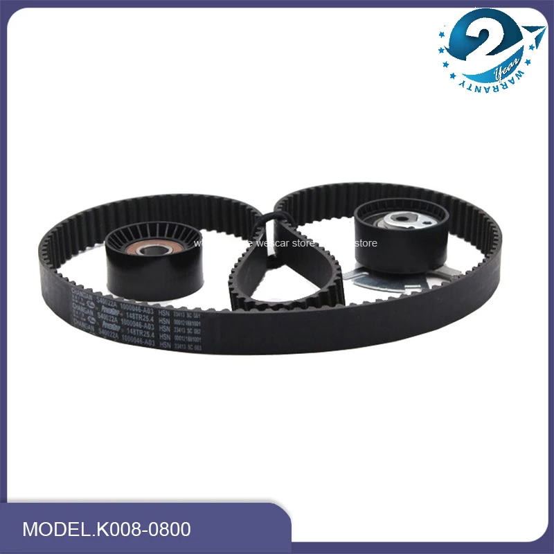

OEM K008-0800 комплект натяжителя ремня синхронизации двигателя для китайского CHANGAN CS75 SUV 1,8 T автомобильные аксессуары