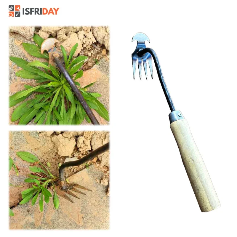 

Multifunctional Garden Weeders Grass Rooting Loose Soil Hand Weeding Removal Puller Manganese Steel Weeder Garde Tools