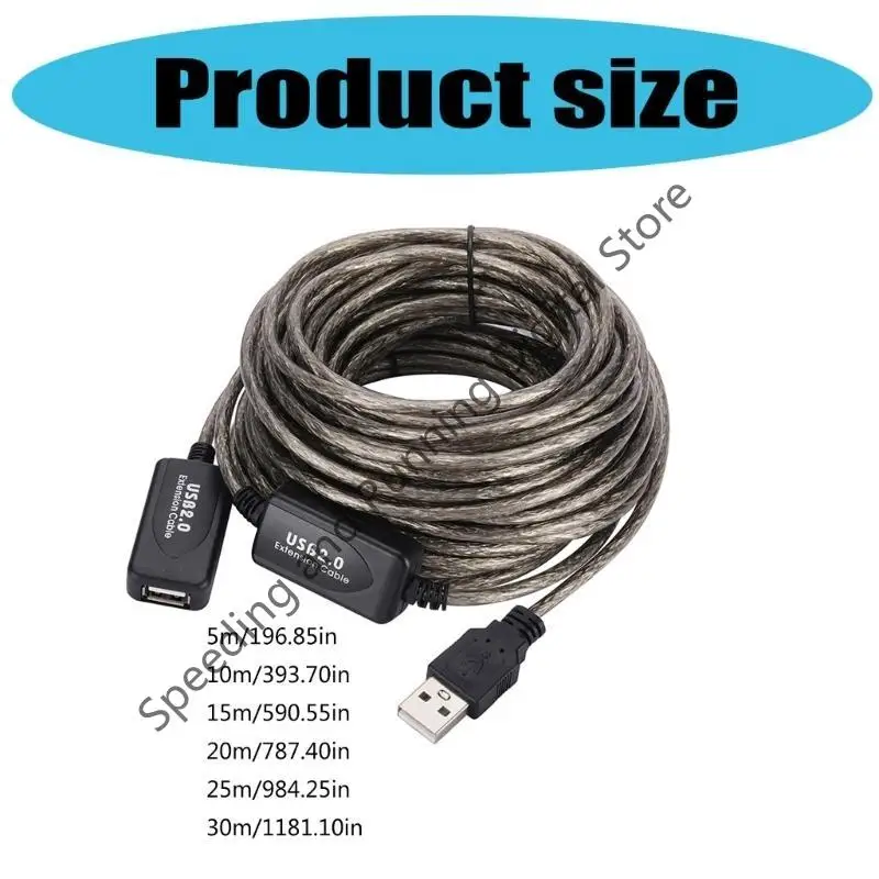 Удлинительный кабель USB 2.0 30 м20 м15 м5 м10 м USB 2.0 удлинитель USB повторитель удлинитель с усилителем USB-кабель «папа-мама» (art.: 3920d260fc5b0) - 3920d260fc5b0