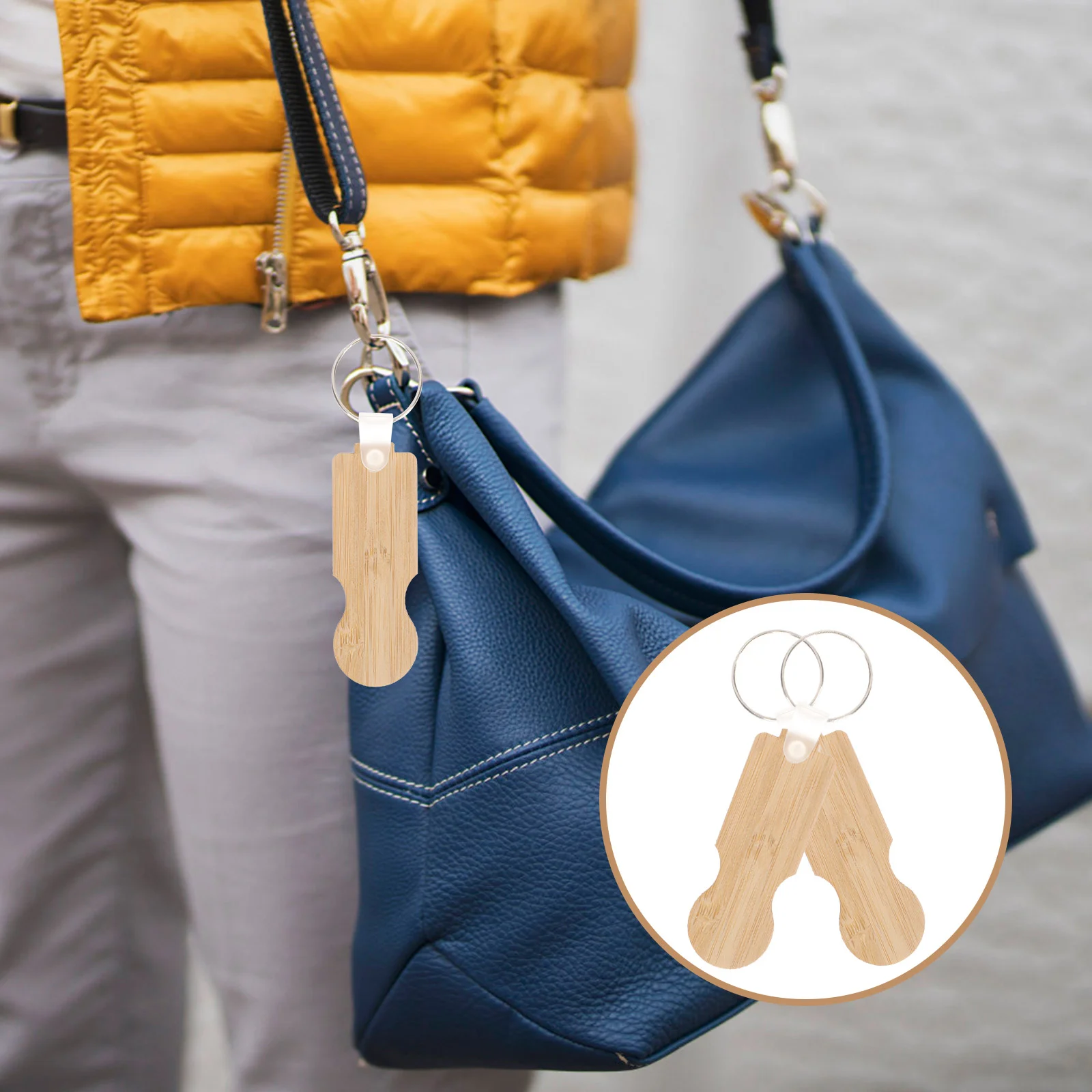 

Trolley Supplies Hanging Token Keyring Shopping Tokens Pendant Chain Portable Remover Rings Metal