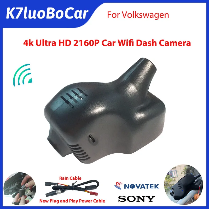 4k 2160P Car Dvr  WIFI Dash Cam Camera for Volkswagen Jetta Arteon Touareg Multivan Magotan EOS Golf Polo Tiguan Passat Touran