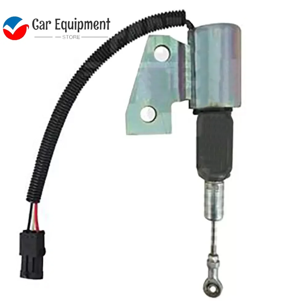 Соленоид отключения подачи топлива 24 В SA-4941-24 для двигателя Hyundai R130 Cummins 4BT 3991168 3964628