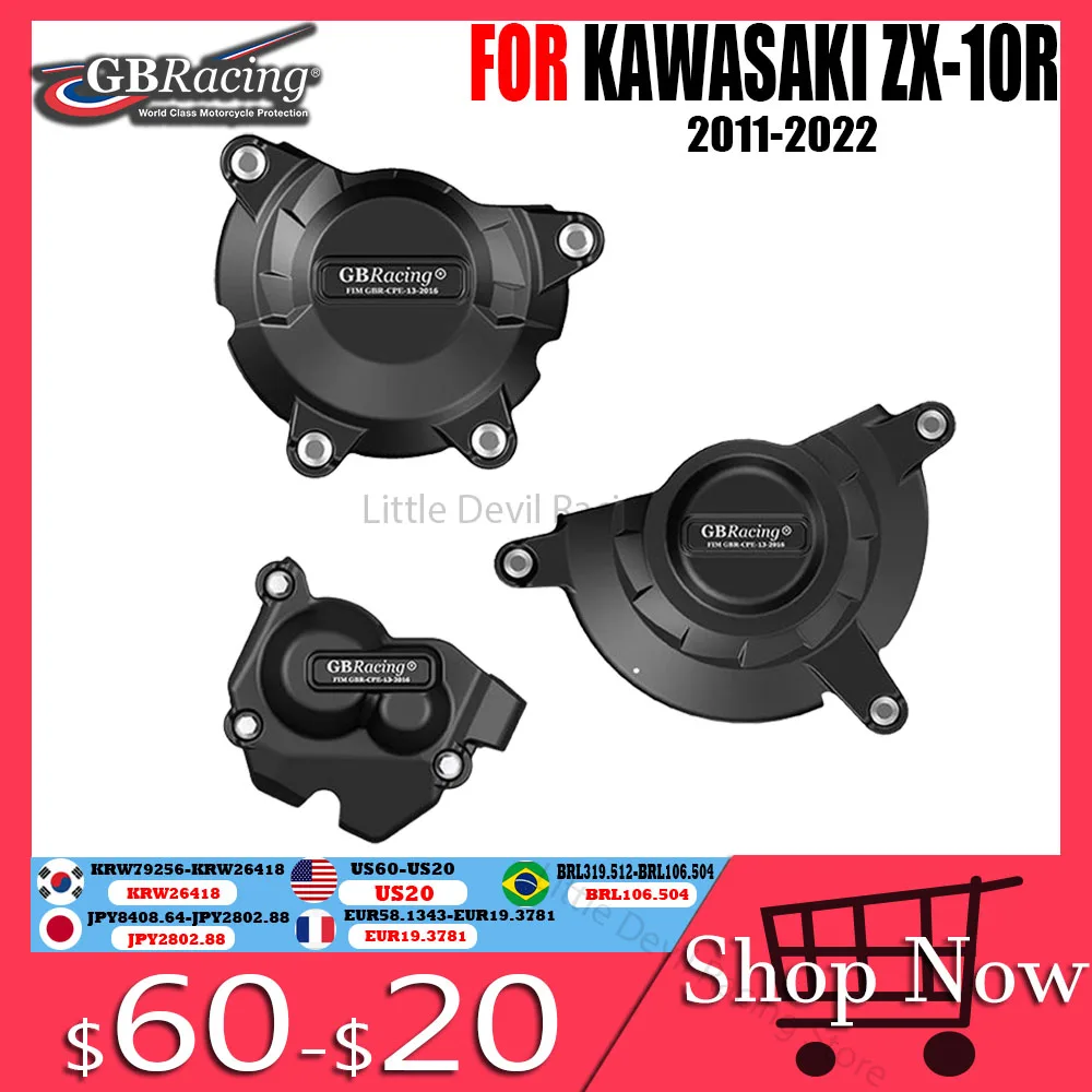 

For KAWASAKI ZX10R 2011-2022 Engine Cover Protection