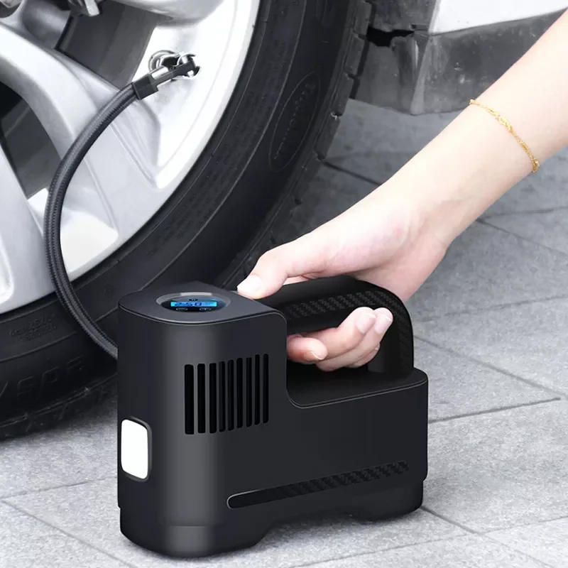 Electrical Air 12V 120W Portable Wireless Tire Inflatable Inflator Air Compressor for Car Motorcycle
