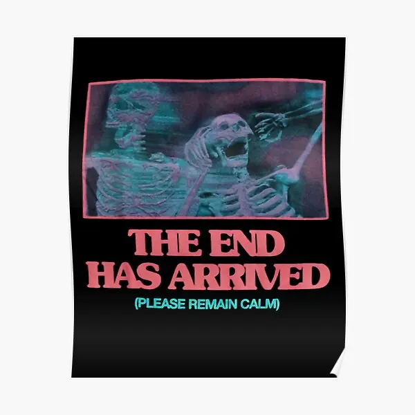 

The Shocking Bones Arrived Poster Funny Home Mural Vintage Modern Decor Painting Decoration Print Picture Room Wall No Frame